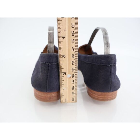 Sofft Kambray Loafer Blue Leather Slip On Shoes Size 6 Flat Comfy - Picture 6 of 11